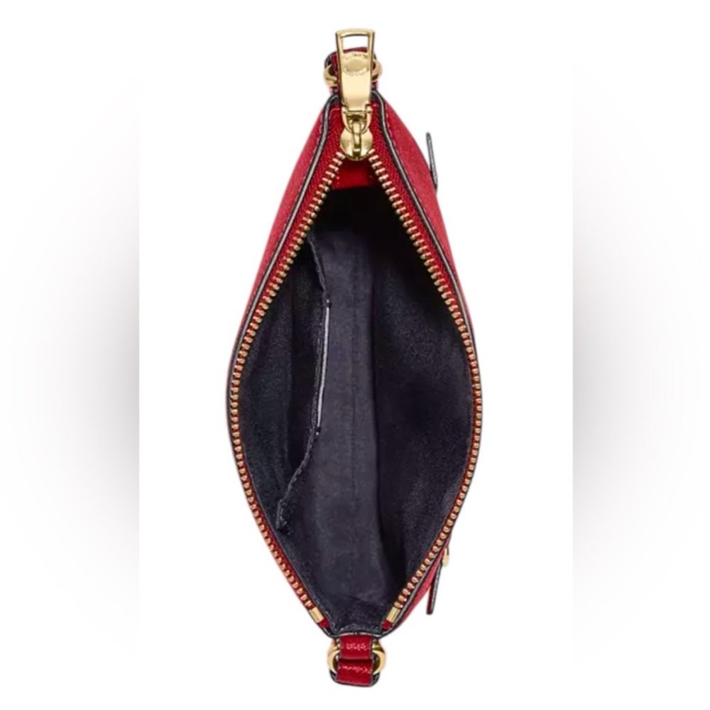 Coach NWT 1941 Red Crossgrain Leather Mini Rowan File Crossbody - Picture 11 of 15